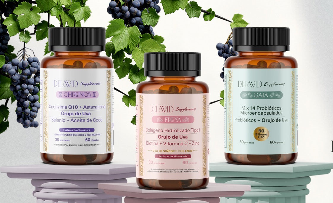 3 x Delavid Supplements | Wellness Set