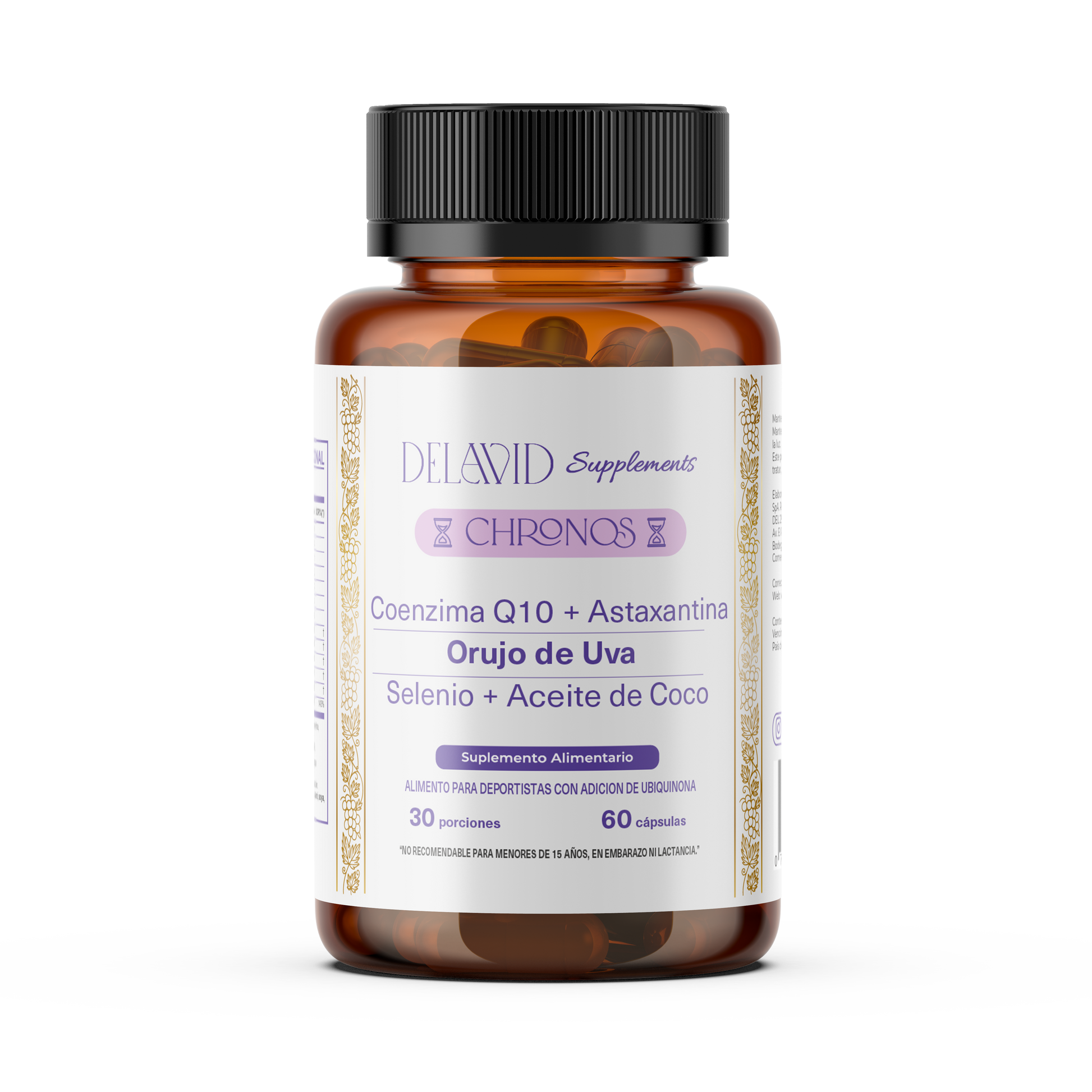 Delavid Chronos – Protección Celular y Antioxidante
