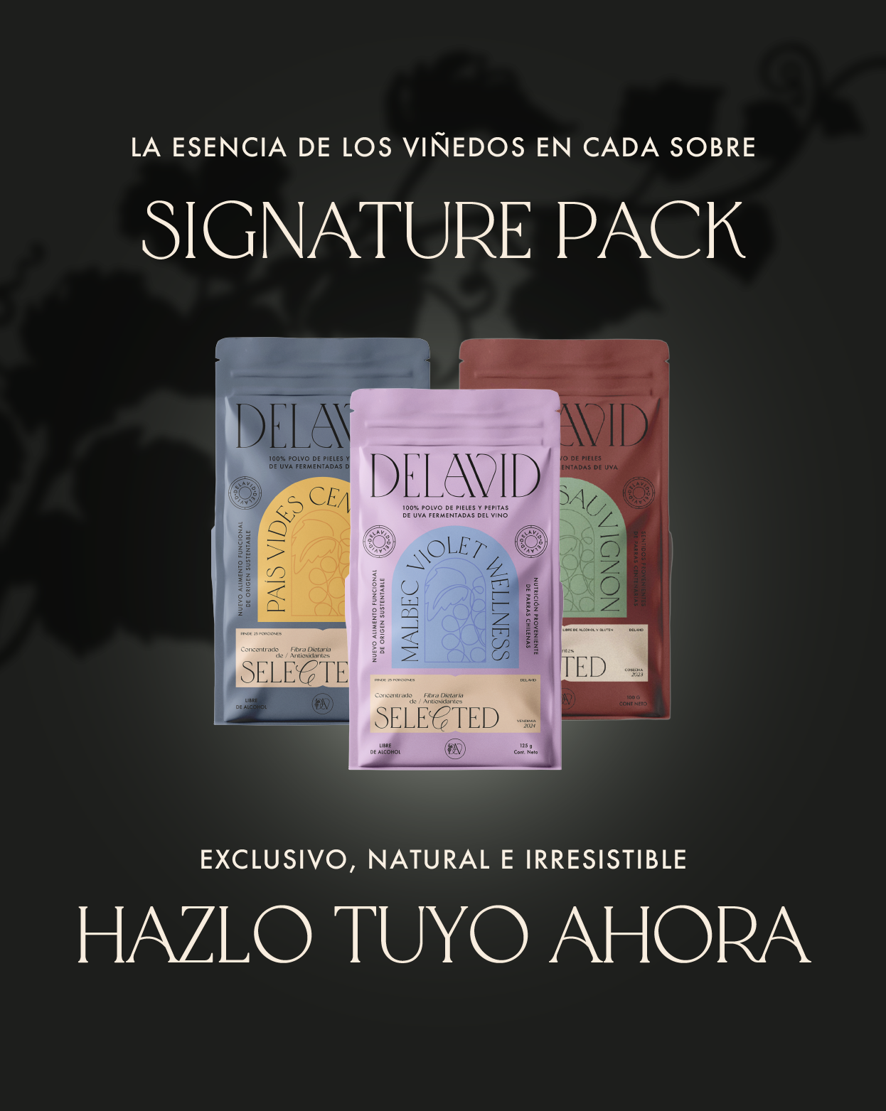 Delavid Signature Pack (3 Unidades)