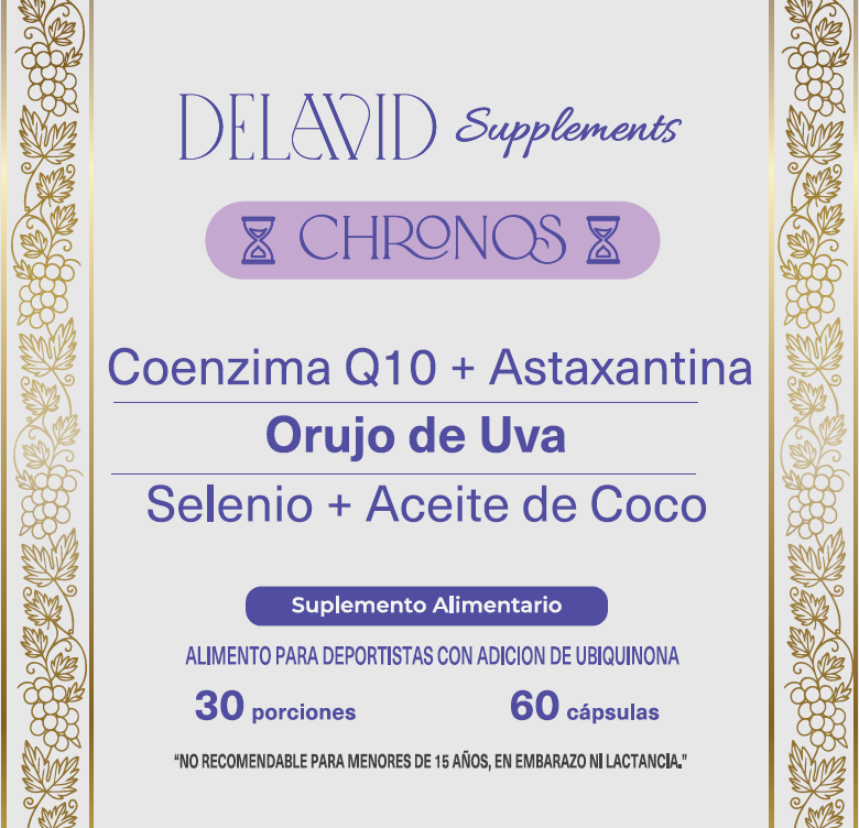 Delavid Chronos – Protección Celular y Antioxidante